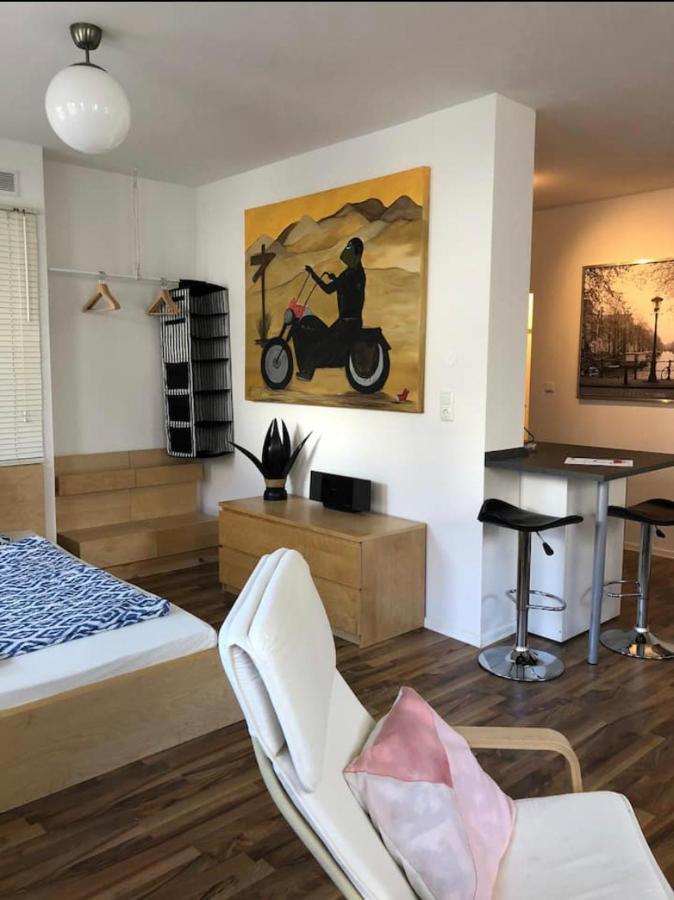 Ferienwohnung Zwergmoewe Rostock Dış mekan fotoğraf